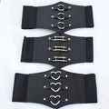 2022 Ladies Waist Girdle Belts Woman Ultra Wide Women Dress Belt Waistband Versatile Elastic Corset Belt for Clothes Decoration