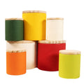 Custom Cylinder Packaging Wooden Boxes Paper Boxes Multiple Colors Available Gift Storage Paper Boxes