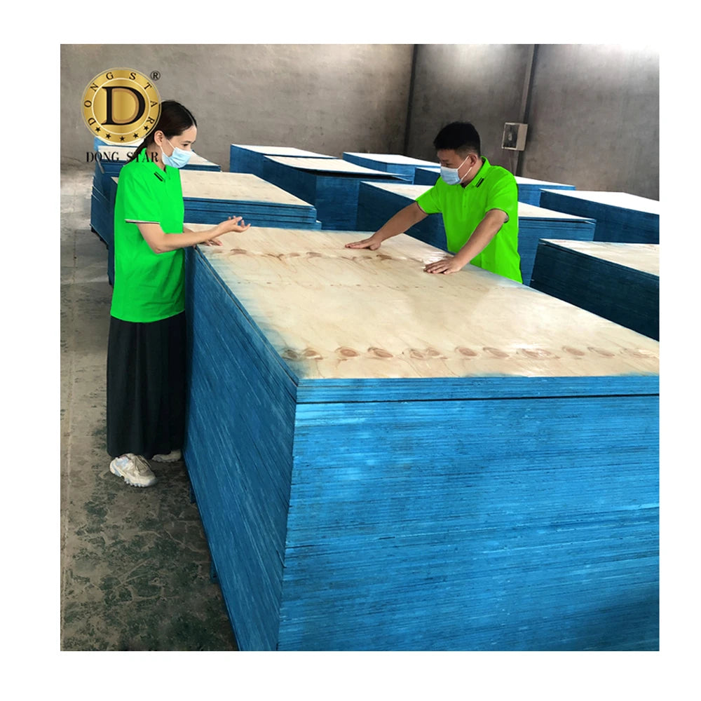 18mm 3/4" CDX Rough Pine Plywood Modern Eco-Friendly E1 for Villa Roofing Sub-Floor & Construction Structural