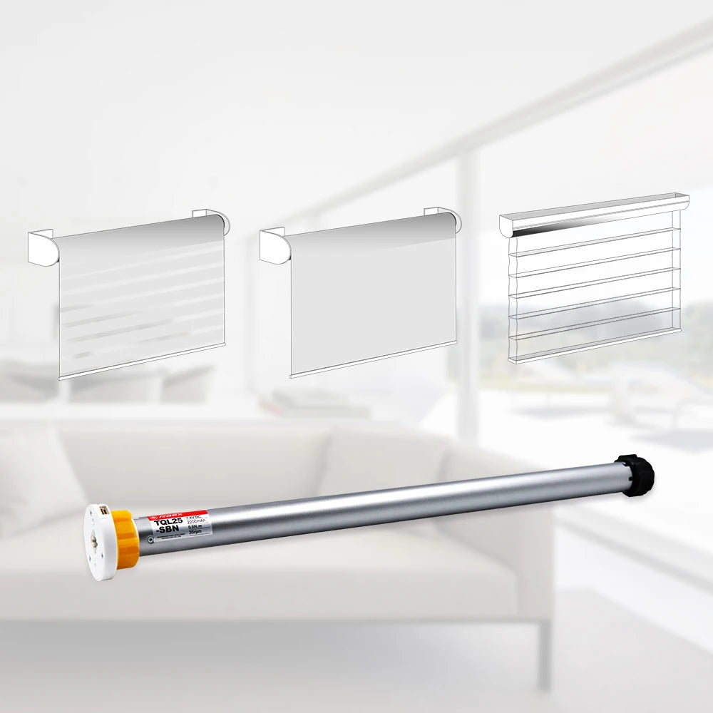 25mm Tubor Motor for Smart Roller Blinds Controlled by Multi Channel Romote Control Tuya APP Window Blind Engine