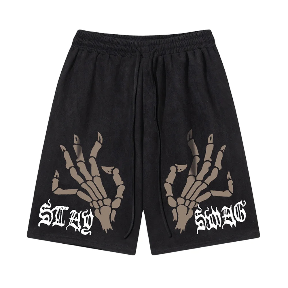 Custom Wash Vintage Jogger Sweat Shorts Wholesale Jogger French Terry Sweat Shorts Wholesale Men Short Gym Shorts