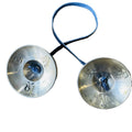 Hot Sale Embossed Tingsha Lucky Meditation Tibetan Yoga Bell Cymbals Bells