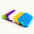 Wholesale Silicone Ice Cube Molds with Sealing Lid 74 Ice Trays Reusable Hexagonal Ice Cube Molds for Chilled Drinks