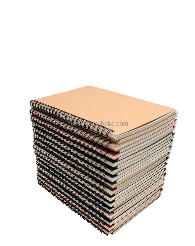 Hot Selling Professional Printing Spiral Notebook Wholesale A5 Notebook for School Student