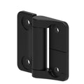 Zinc Alloy Black Flat Damping Torque Hinge Furniture Soft Close Positioning Panel Cabinet Door Torque Hinge