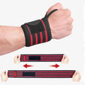 Adjustable Wrist Wrap Compression Sports Elastic Powerlifting Sports Protective Weightlifting Fitness Wrist Wraps