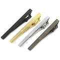 New Tie Clips Men's Metal Necktie Bar Crystal Dress Shirts Tie Pin for Wedding Ceremony Metal Gold Tie Clip Man Accessories