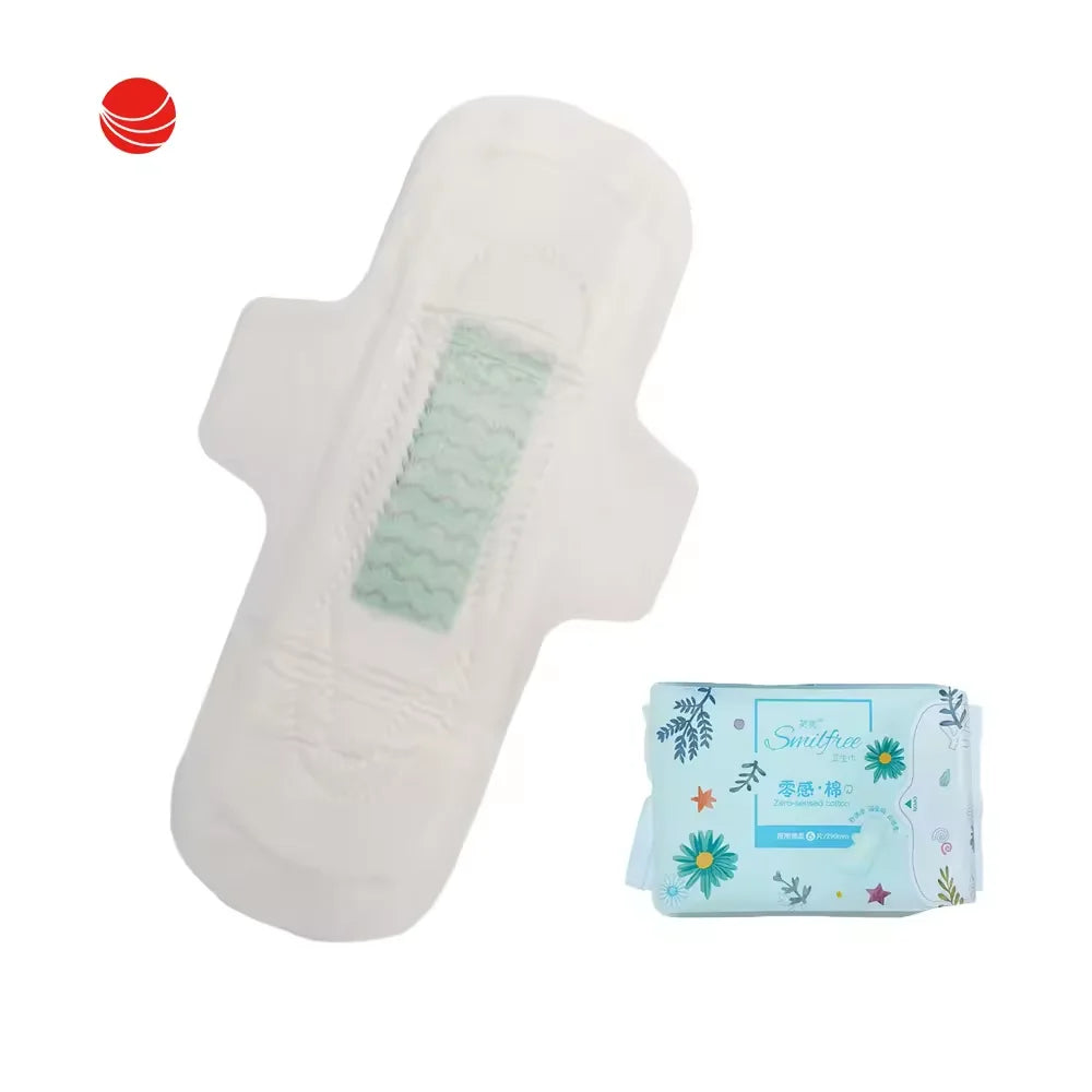 OEM Organic Cotton Brand Name Bamboo Charcoal Sanitary Napkins Manufacturer