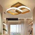 Surface Mounted Corridor Passageway 22W  LED Ceiling Light for Home Hallway Illumination Door Entry Lustr Golden Black White