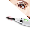 Zlime White Plastic Upgraded Hot Eyelash Electric Curler Voluminously One-Step Eyelash Curler Heated E'yelash Curler