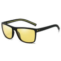 2023 Men's Sports Sunglasses Fashion Gray/Tea PC Frame UV400 Polarized Square Cool Dazzle Trendy Men's Eyewear