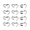 Hot Sale Wholesale B Shape Keychain Connectors Stainless Steel Jewelry Accessories for DIY Bracelet