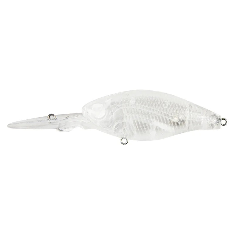 Long Lipboard Minnow Unpainted 6g DIY Floating Blank Minnow Lure Freshwater Unpainted Blanks Fishing