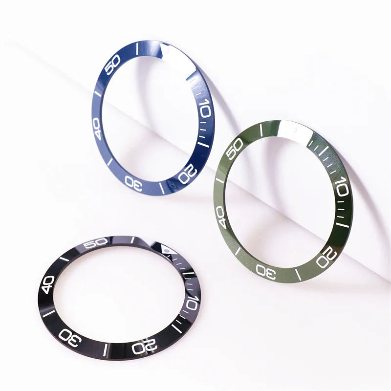 41mm Langines Hydroconquest Wrist Watch Black Blue Green Ceramic Insert Ring Diameter 38.7 mm Accessories