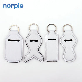 Chapstick Holders Keychain Sublimation Blank Neoprene Keychain