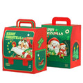 Cheap Creative Christmas Gift Boxes Backpack Shape Christmas Candy Box for Party Decor