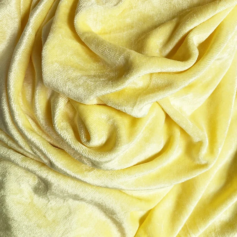 Reusable Bamboo Velvet for Cloth Diaper Makeup Remove Pads 280 Gsm Soild Woven Dyed Bamboo Velour Fabric
