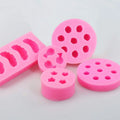 Fruit Shaped Jelly Molds Mini Pineapple Strawberry Orange Blueberry Mulberry Candle Silicone Fruit Mold for Cupcake Decoration