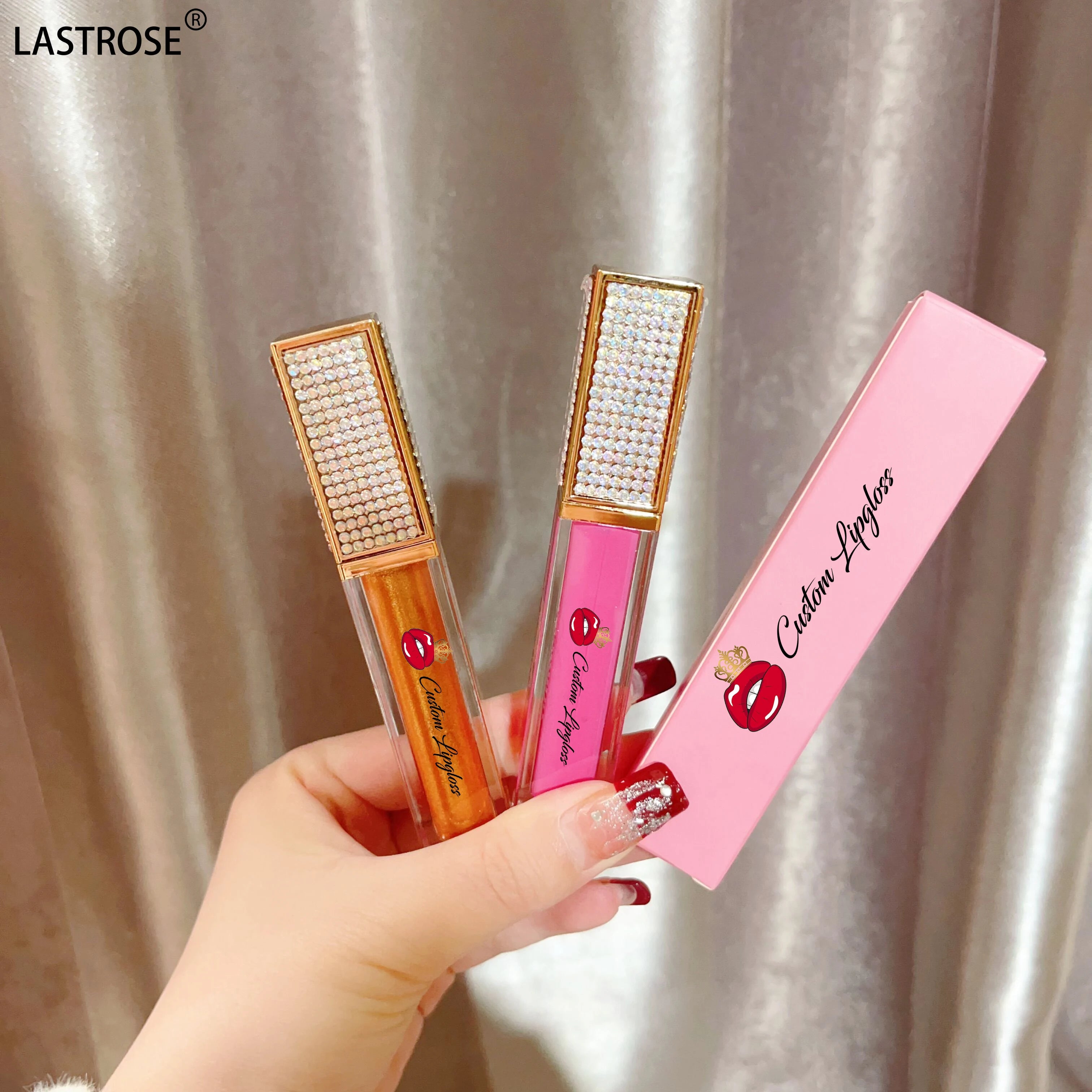 Wholesale Vendor Shiny Lipgloss Private Label Vegan Matte Liquid Lipstick Moisturizing clear Lip Gloss with Tube and Packaging