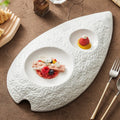 Eco-Friendly Restaurant-Grade Beef Bone China Set Dinner Plate Appetizer Plate for Swan Ceramic Table Decor Coffee Tea Cup Model