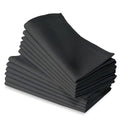 Dinner Black Napkins for Restaurants Wedding Washable Foldable Recycled Kitchen Cloth Napkin Cotton Fabric Serviettes De Table