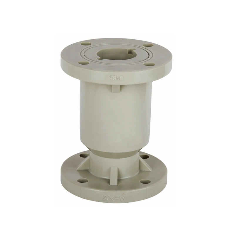 High Quality 15 to 300mm Pph Ball Check Valves One Way Check Valve 1/2inch to 1-1/2inch Plastic Pvc Wafer Check Valve