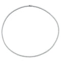 S925 Sterling Silver Moissanite Diamond Necklace Premium Silver Plated Jewelry for Wedding Party Engagement