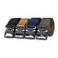 Manufacturer Wholesale Outdoor Training Adjustable Outdoor Durable 40mm Breathable Casual Metal Buckle Belt