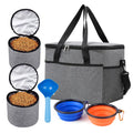 Hot Selling OEM ODM Foldable 2-Layer Portable Polyester Dog Mat Large Capacity Travel Handbag Adjustable Pet Storage Sustainable