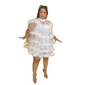 Stylish Cheap Sequin Prom Dresses Embroider South Africa Dress Two-piece Plus Size Womens Skirts