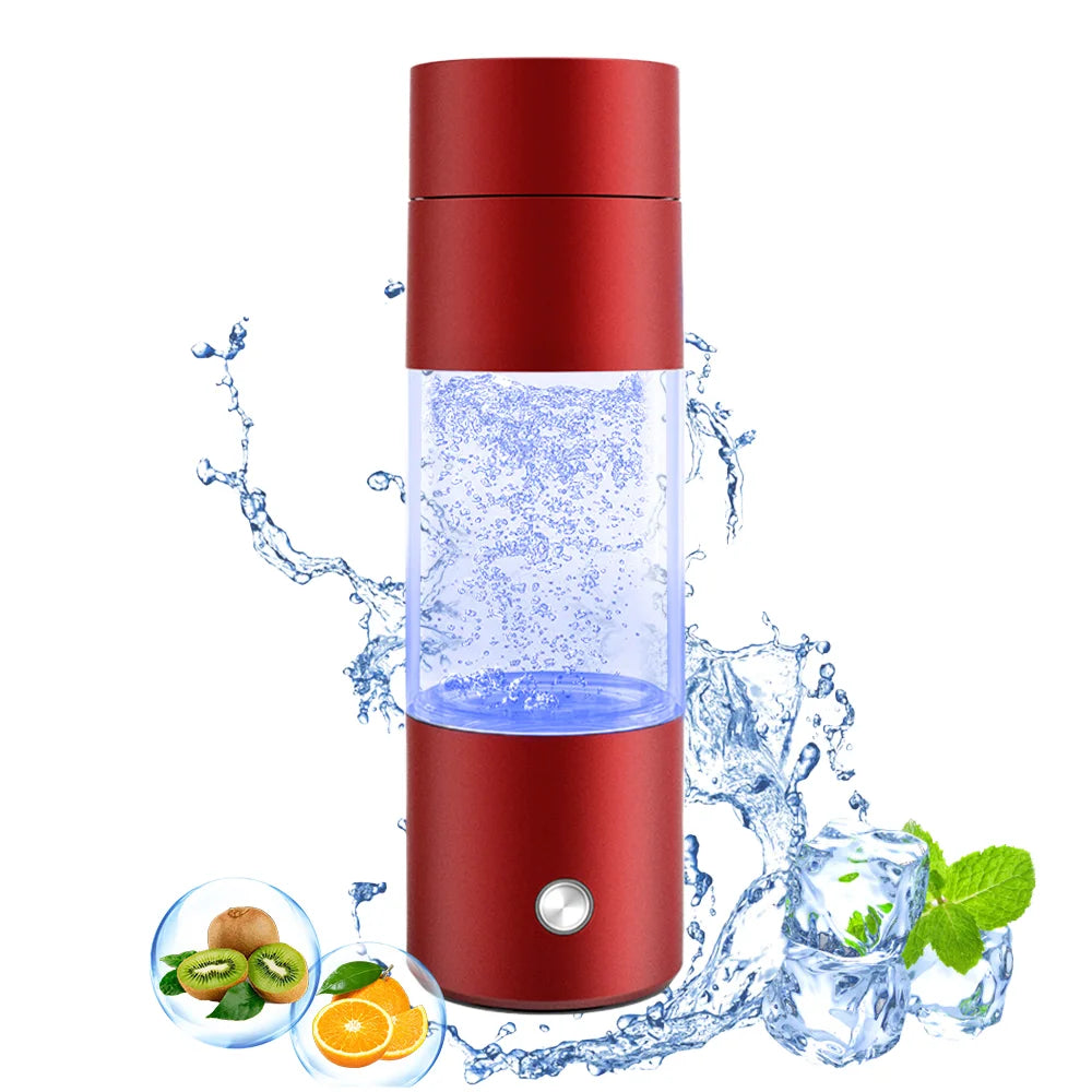 Portable Usb Charge Hydrogen Water Bottle 4000ppb Desktop Hydrogen Water Generator 300ml Hydrogen Water Cup for Health