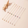 Classic New Design Stainless Steel Fashion Jewelry High-end Luxury Square Zircon Adjustable Female Bracelets