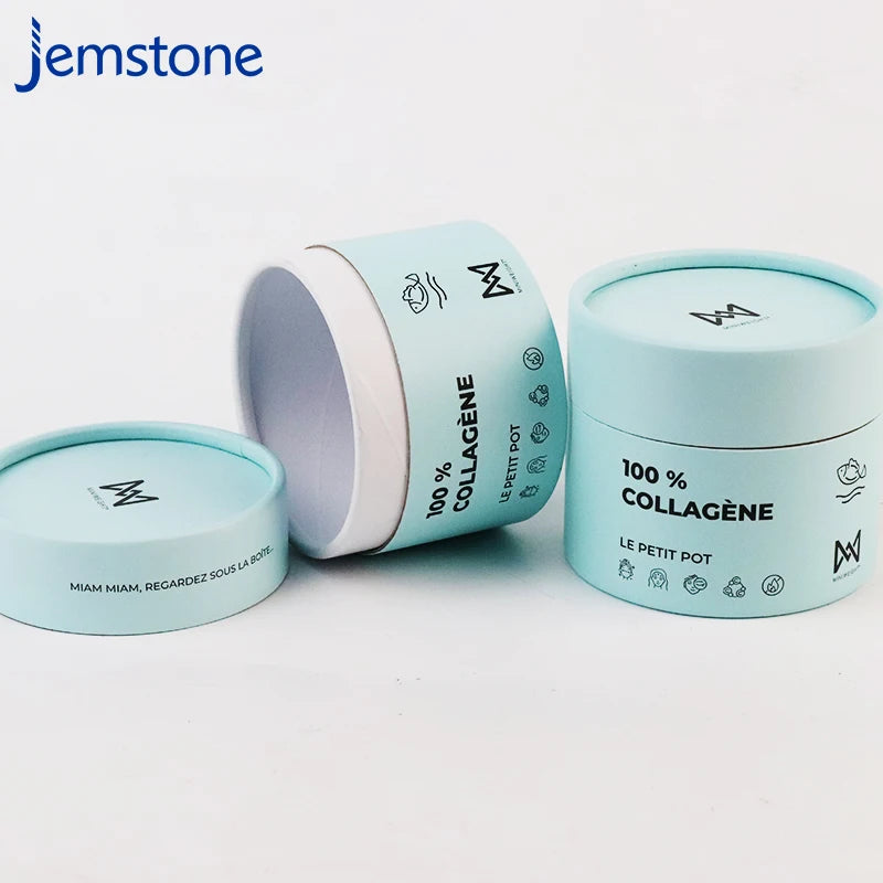 High Quality Bio-Degradable Kraft Paper Tube Eco-Friendly Food Grade Packaging for Tea and Cosmetics