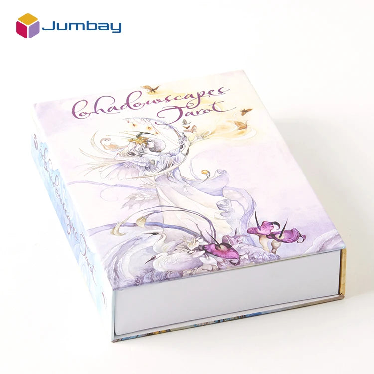 Holographic Custom Paper China Cartoon Tarot Playing Cards 78 Deck