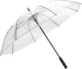 Buy Bulk Chinese Promotional  Good Quality Straight EVA Handle  30 Inch Clear PVC POE Transparent Golf Umbrella