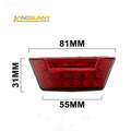 Universal Electric Bicycle Tail Headlight Set LED Light Battery Compatible Tala Ria Sting MX3/MX4 EVs Pit Bikes King Sunny