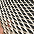 Strong diamond-shaped hole flattened expanded metal mesh