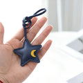 Cross-border Three-dimensional Star PU Leather Pendant Fresh Sweet Personalized Goodnight-themed Creative Cute Charm Bags Keys MegaBDM