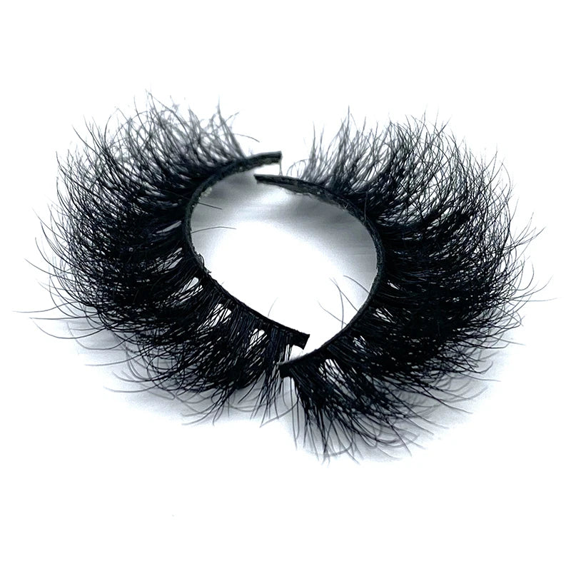 Wholesale Premium 3D Mink Lashes Soft Handmade Natural Eyelashes Box Thick False Eyelashes Lengths 20mm Mix Available