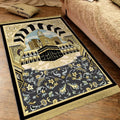 Traditional Style Prayer Mats Muslim Ramadan Eid Gift with Prayer Beads Turkish Janamaz Sajada Carpet for Men and Women