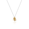 Fine Minimalist Jewelry Cute Robot Necklace Stainless Steel Robot Necklace