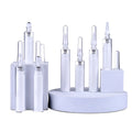 5ml 10ml High Quality Metal Roller Airless Plastic Roll on Syringe Bottle for Eye Cream Serum