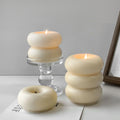 Geometric Donut Shape Candle Making Silicone Moulds Three Circles Stacking Diy Handmade Aromatherapy Plaster Ornaments Soap Mold