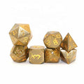 Custom Dice Set Custom Metal Dnd Polyhedral Dice 16mm