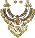 DUYIZHAO INS Jewelry Necklace Fashion Luxury Necklace Crescent Fringe White Gold Necklace Wholesale