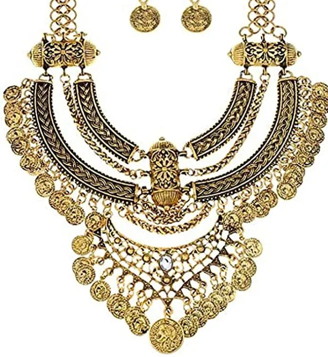 DUYIZHAO INS Jewelry Necklace Fashion Luxury Necklace Crescent Fringe White Gold Necklace Wholesale
