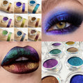 Chameleon Waterproof Light-Changing Glitter Eye Shadow Palette 5g Shimmer Bling Diamond Metallic Matte Eyeshadow Makeup