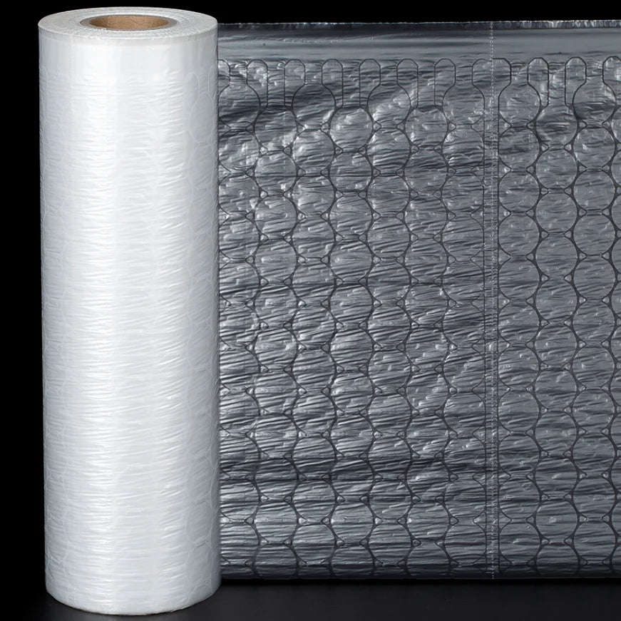 Customized Bubble Roll Wrap Packing Bubbles Film with Break Line Explosion-proof Easy Using Suitable for Food Condiment Packing