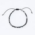 Colorful Hematite Natural Stone Adjustable Bracelet for Women S296