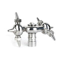 Aohoy SS304 SS316L Six-Head Sanitary CIP System High Pressure Horn-Type 360 Rotary Tank Cleaner with Thread End Stainless Steel